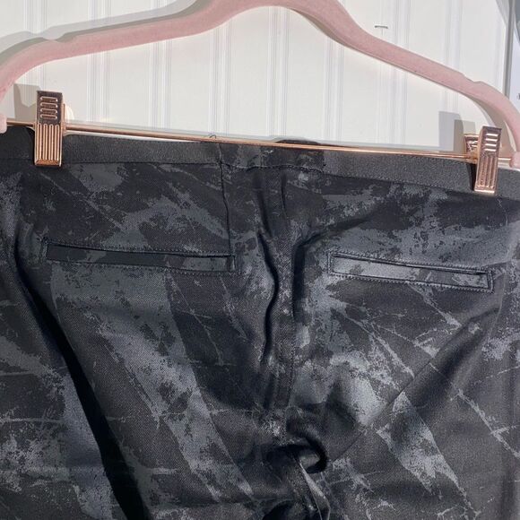 Helmut‎ Lang Black Marble Twill Skinny Ankle Pants Size 30 - Picture 5 of 7